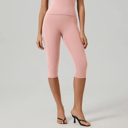 High-Waisted Capri Leggings| Luvia Active