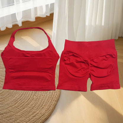 Shorts and Top Gym Set