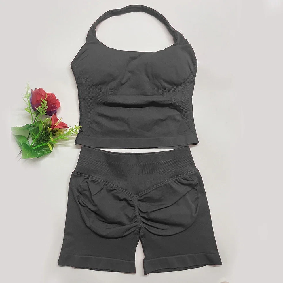 Shorts and Top Gym Set