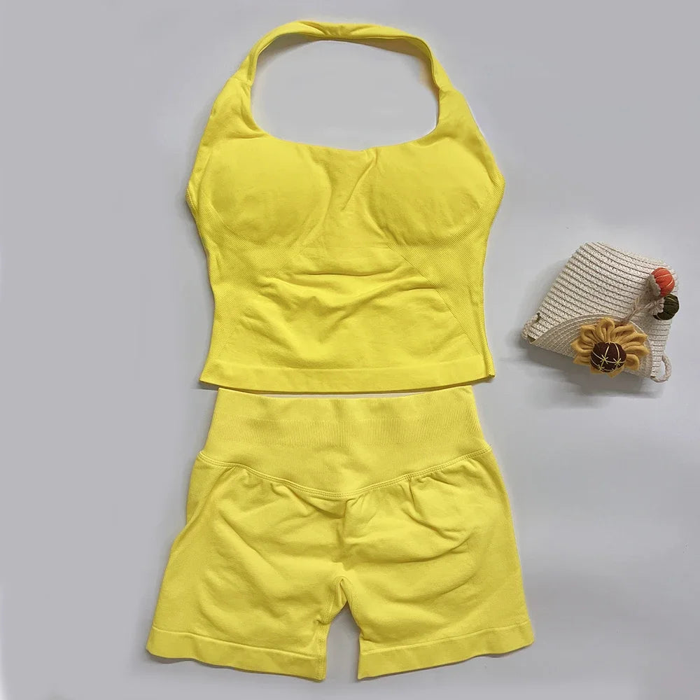 Shorts and Top Gym Set