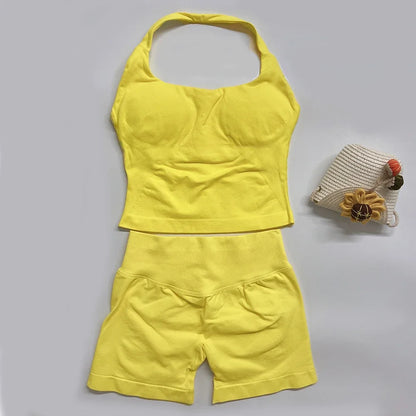 Shorts and Top Gym Set