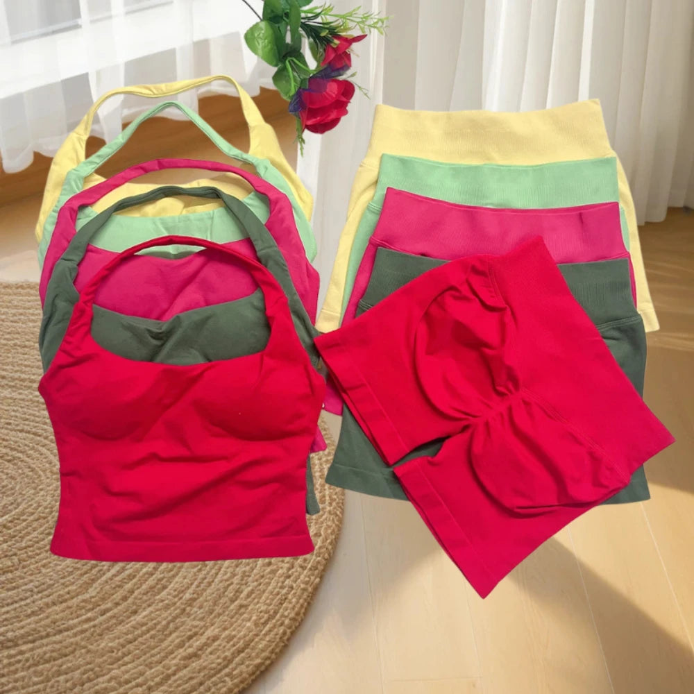 Shorts and Top Gym Set