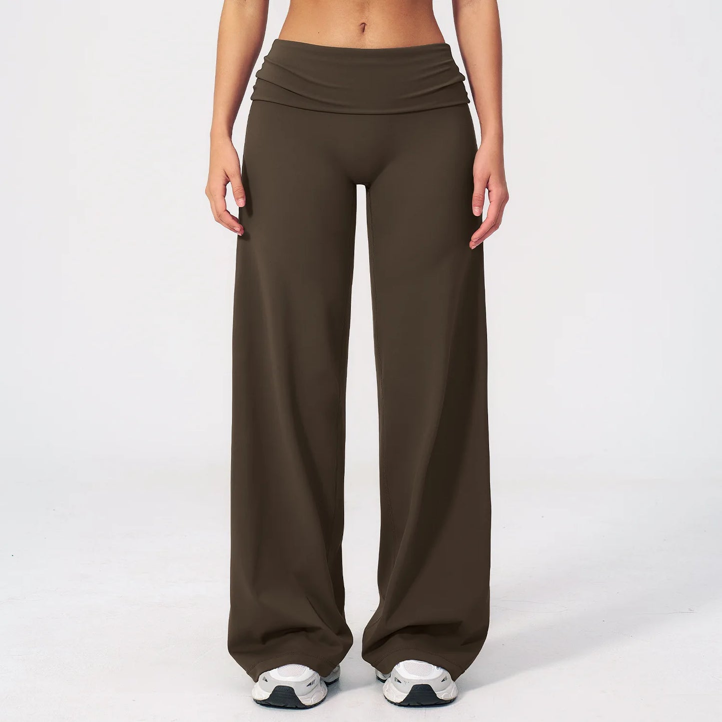 Fold-over Wide Leg Leggins