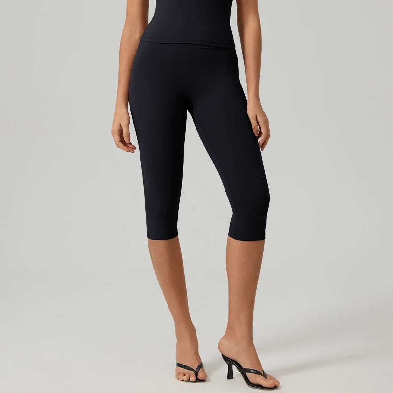 High-Waisted Capri Leggings| Luvia Active