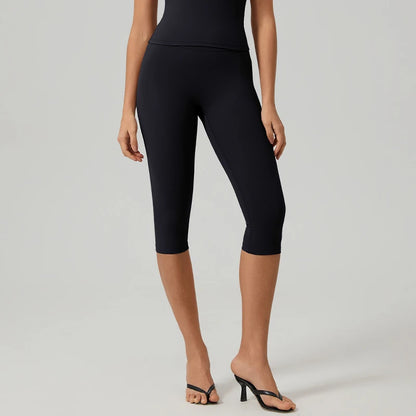 High-Waisted Capri Leggings| Luvia Active