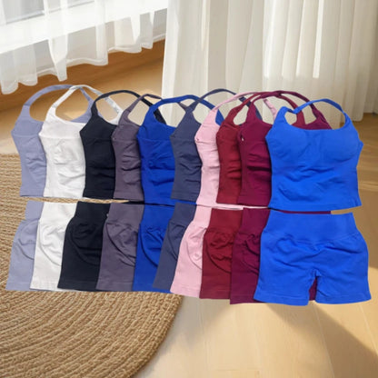 Shorts and Top Gym Set