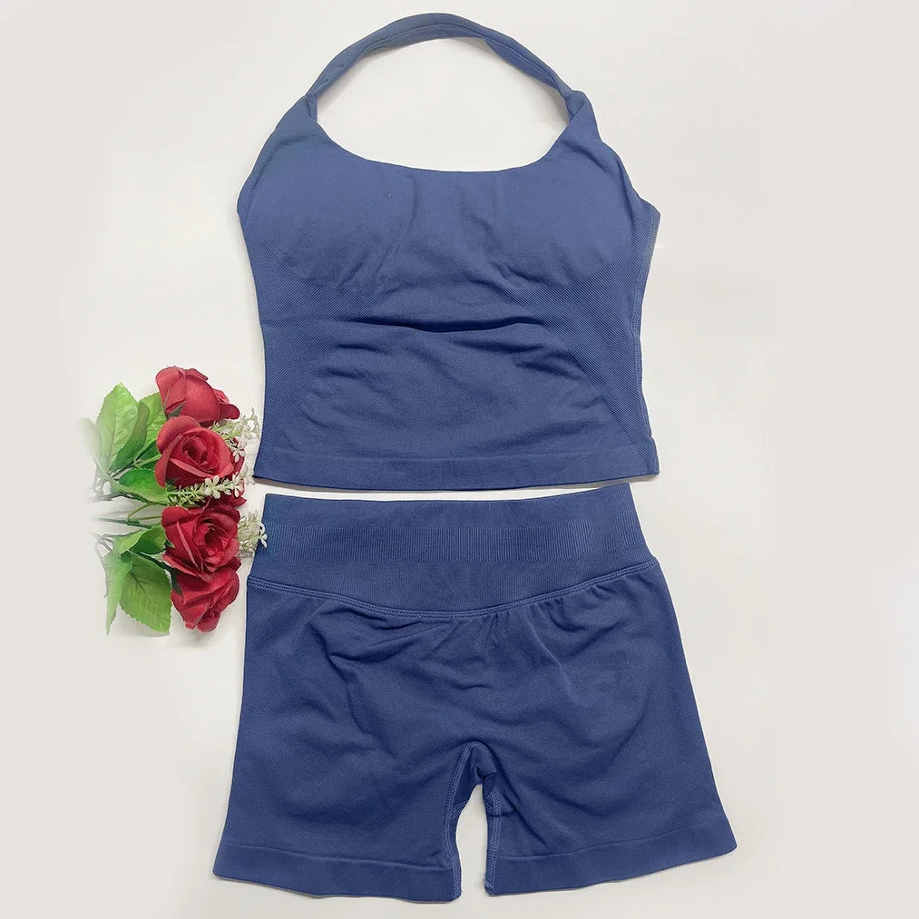 Shorts and Top Gym Set