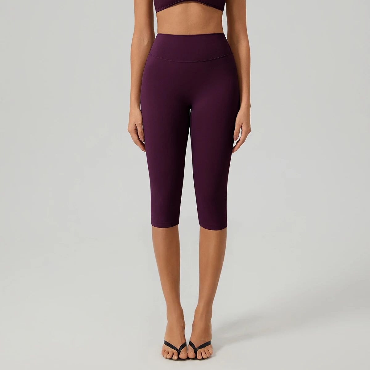 High-Waisted Capri Leggings| Luvia Active