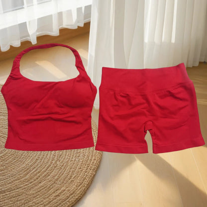 Shorts and Top Gym Set
