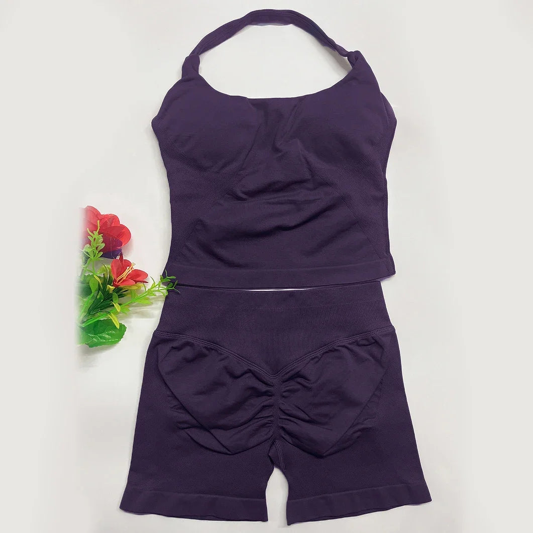 Shorts and Top Gym Set