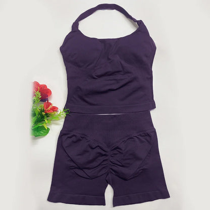 Shorts and Top Gym Set