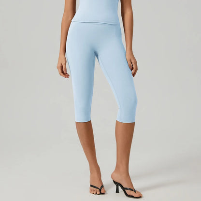 High-Waisted Capri Leggings| Luvia Active
