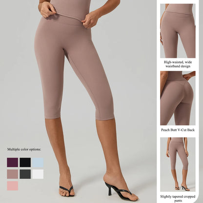 High-Waisted Capri Leggings| Luvia Active